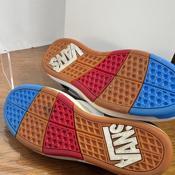 Vans Skate Mixxa White and Blue Sneakers - Picture 5 of 8